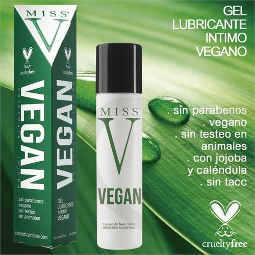 Gel intimo lubricante Vegano